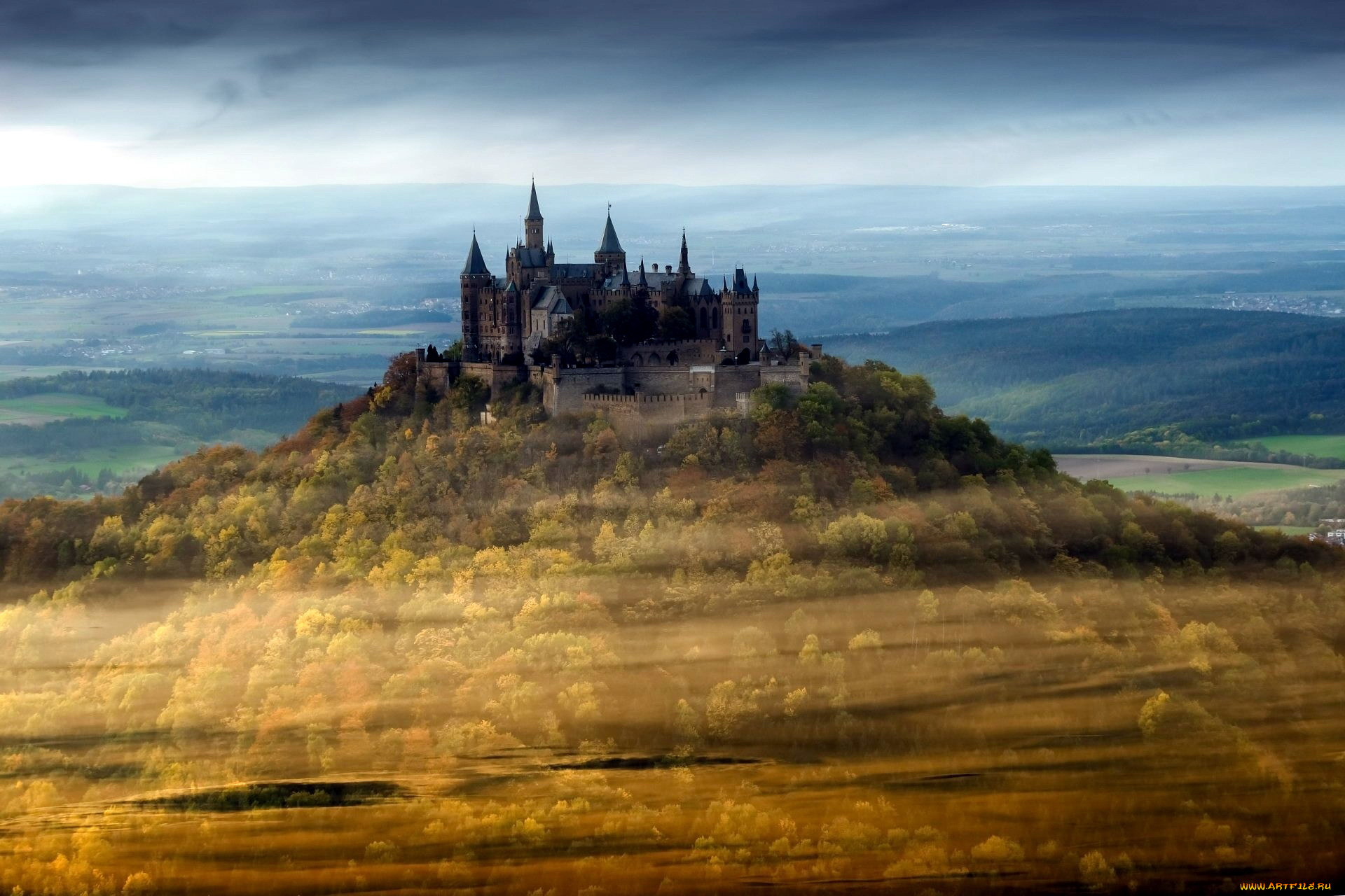 hohenzollern castle, ,  , hohenzollern, castle